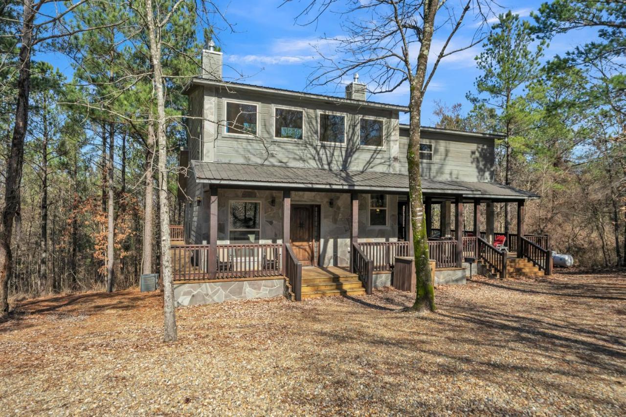 Merlot Mountain - Heated Spa Pool And Hot Tub! Cabin Broken Bow Bagian luar foto